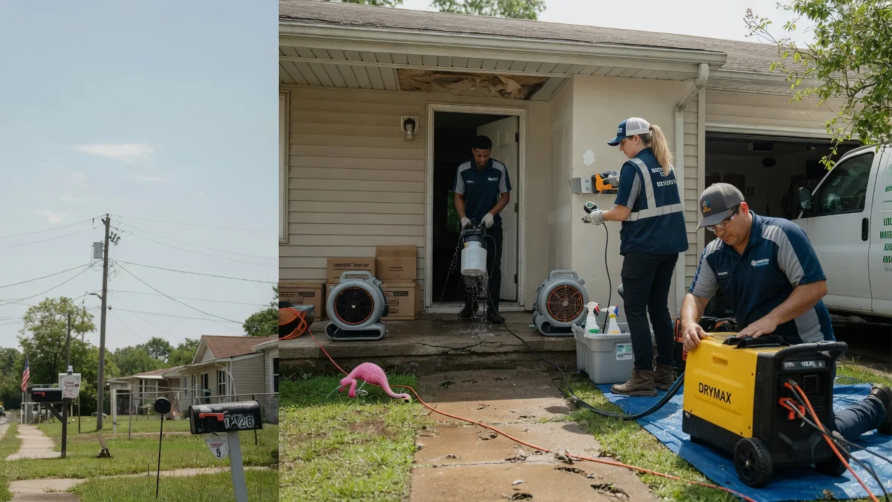 Storm Damage Water Removal in Shepardsville, IN near me